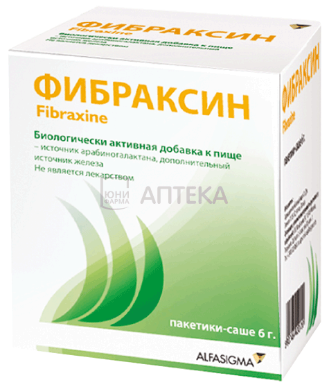 ФИБРАКСИН 6Г N15 ПАКЕТ-САШЕ Фармацевтический завод Амара