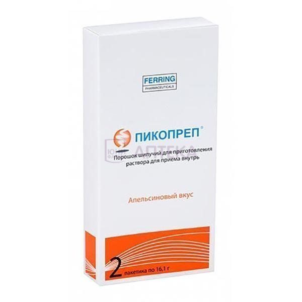 ПИКОПРЕП 16,1Г N2 ПОР ШИП Д/Р-РА/АПЕЛЬСИН Ferring Pharmaceuticals/Китай