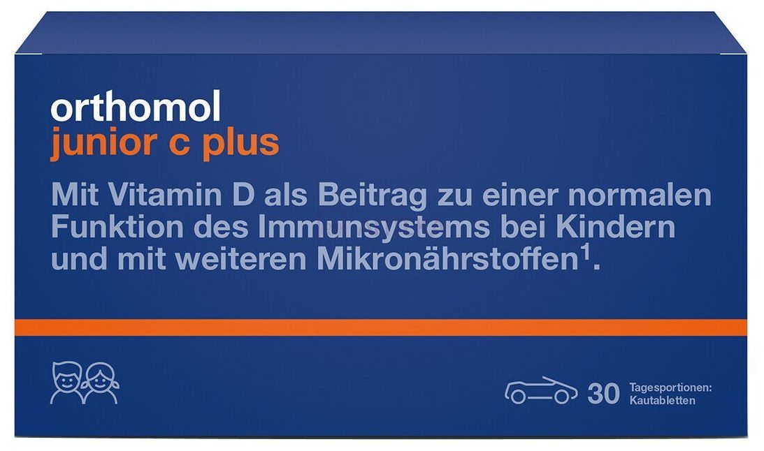 ОРТОМОЛЬ ДЖУНИОР С ПЛЮС №30 ЖЕВ ТАБЛ ЛЕСНЫЕ ЯГОДЫ Orthomol/Германия