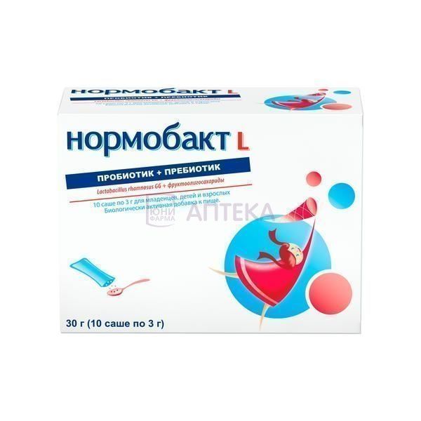 НОРМОБАКТ ПОР.Д/ПРИЕМА ВНУТРЬ 3Г №10 АКРИХИН+