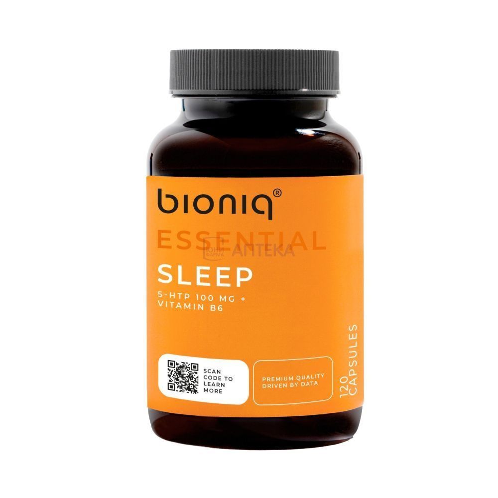 BIONIQ SLEEP КОМПЛЕКС ДЛЯ СНА 5 HTP+ВИТ В6 №120 КАПС ООО "Сибфармконтракт"