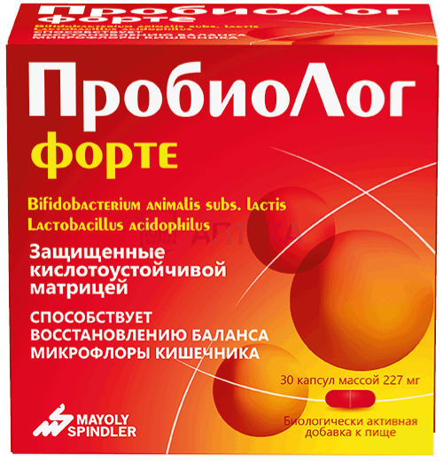 ПРОБИОЛОГ ФОРТЕ N30 КАПС МАССОЙ 227МГ BIOFARMA S.P.A.