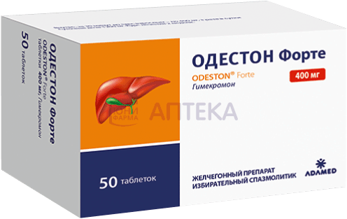 ОДЕСТОН ФОРТЕ 400МГ N50 ТАБЛ Адамед Фарма, АО