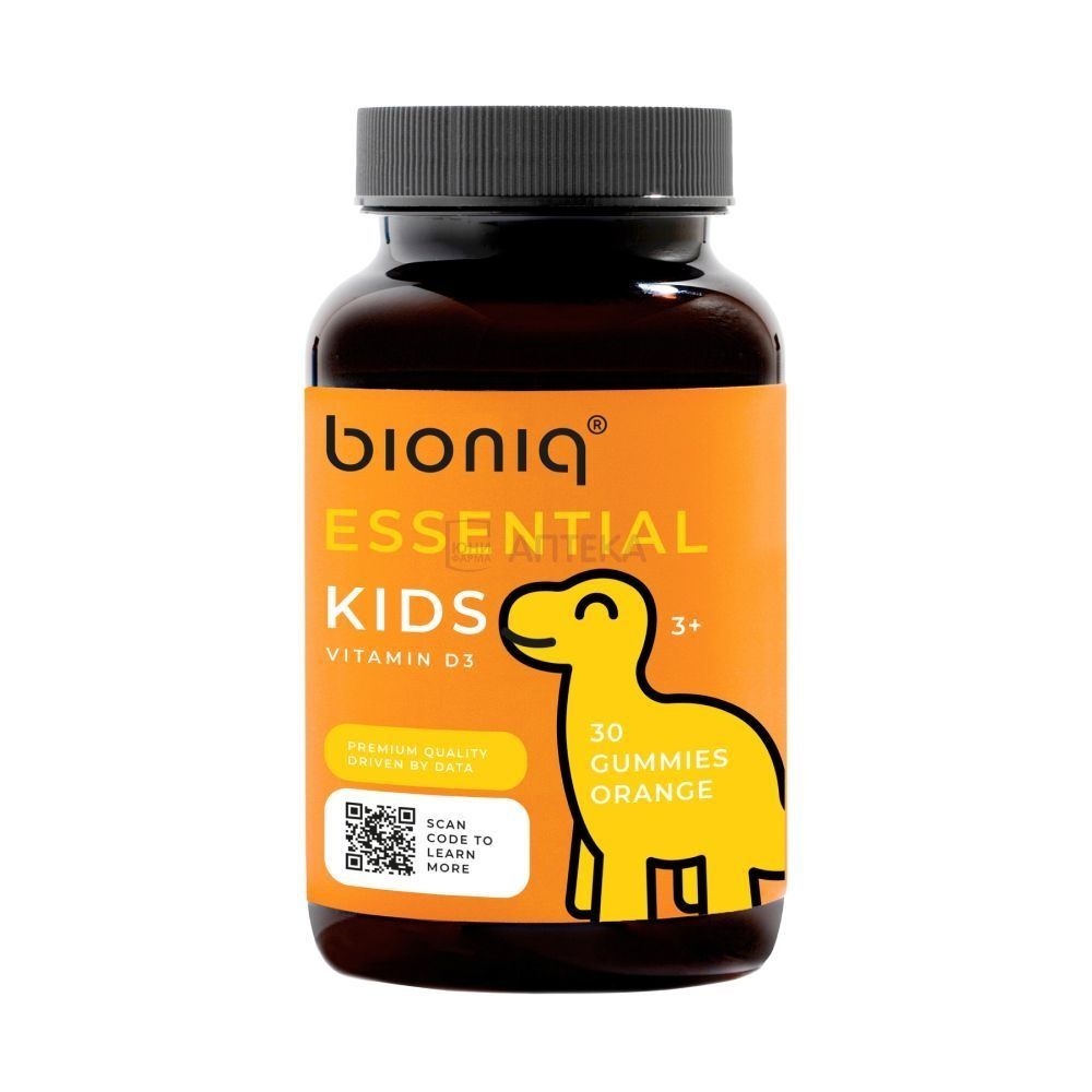 BIONIQ ESSENTIAL KIDS ВИТАМИН D3 №30 ПАСТИЛКИ ООО "Полярис"/Аклен