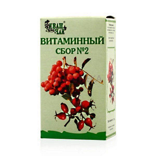 ВИТАМИННЫЙ СБОР №2 ПАЧКА 50Г ИВАН-ЧАЙ Иван-чай ЗАО RU