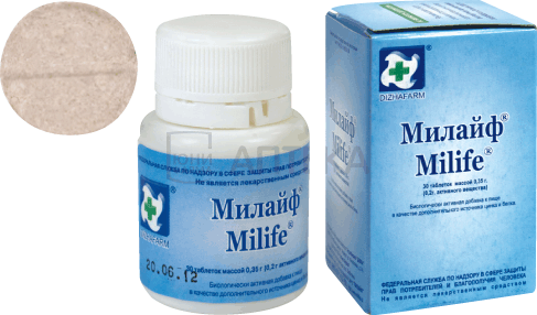 МИЛАЙФ ТАБЛ 500МГ N30 АЛИНА ФАРМА+