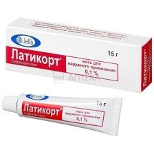 ЛАТИКОРТ МАЗЬ НАРУЖН. 0,1% 15Г ВАЛЕАНТ+