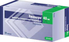 ЭМАНЕРА 40МГ N28 КАПС КИШЕЧНОРАСТВ КРКА, д.д., Ново место, АО