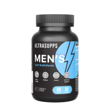 УЛЬТРАСАППС МУЛЬТИВИТАМИНЫ Д/МУЖЧИН ULTRASUPPS MEN'S SPORT №60 КАПC ULTRA ENERGY SUPPLEMENTS TRADING L.L.C