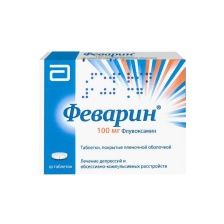 ФЕВАРИН 100МГ N60 ТАБЛ П/ПЛЕН/ОБОЛОЧ Майлан Лэбораториз САС