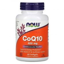 НАУ CO Q10 30МГ N60 КАПС МАССОЙ 516МГ Now Foods/США