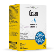 ORZAX OCEAN ВИТАМИН Д3+K2 20 МЛ КАПЛИ ORZAX
