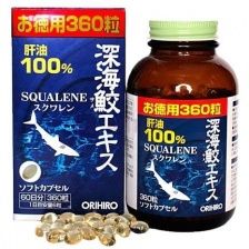 ОРИХИРО АКУЛИЙ СКВАЛЕН №360 КАПСУЛ ПО 440МГ Orihiro/Япония